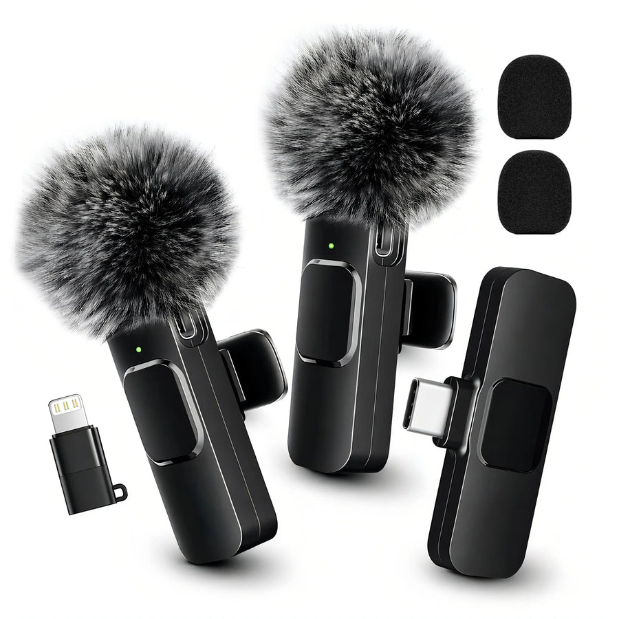 Dual Lavalier 2-Pack wireless microphones