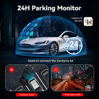 REDTIGER F7NP-EX (New Upgrade) Dash Cam Front Rear, 4K/2.5K Full HD Dash Camera for Cars, Free Included 64GB Card, Built-In Wi-Fi GPS, 3.16” IPS Screen, Night Vision, 170°Wide Angle, WDR, 24H Parking Mode, Summervibes