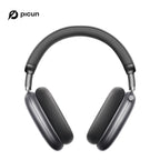 Picun F8 Pro over Ear Noise-Cancellation Wireless Headphones (Headset) - Bluetooth 5.4, Custom EQ, Detachable Fabric Earcups, Dual Device Pairing, 96-Hour Standby, Iphone/Android Compatible, Wearable Tech Cool Gadgets (Summ Grey), Gifts for Boyfriends