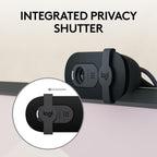 Logitech Brio 101 Full HD 1080p Webcam for Streaming and Meetings - Black