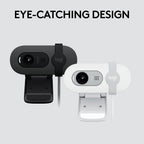 Logitech Brio 101 Full HD 1080p Webcam for Streaming and Meetings - Black