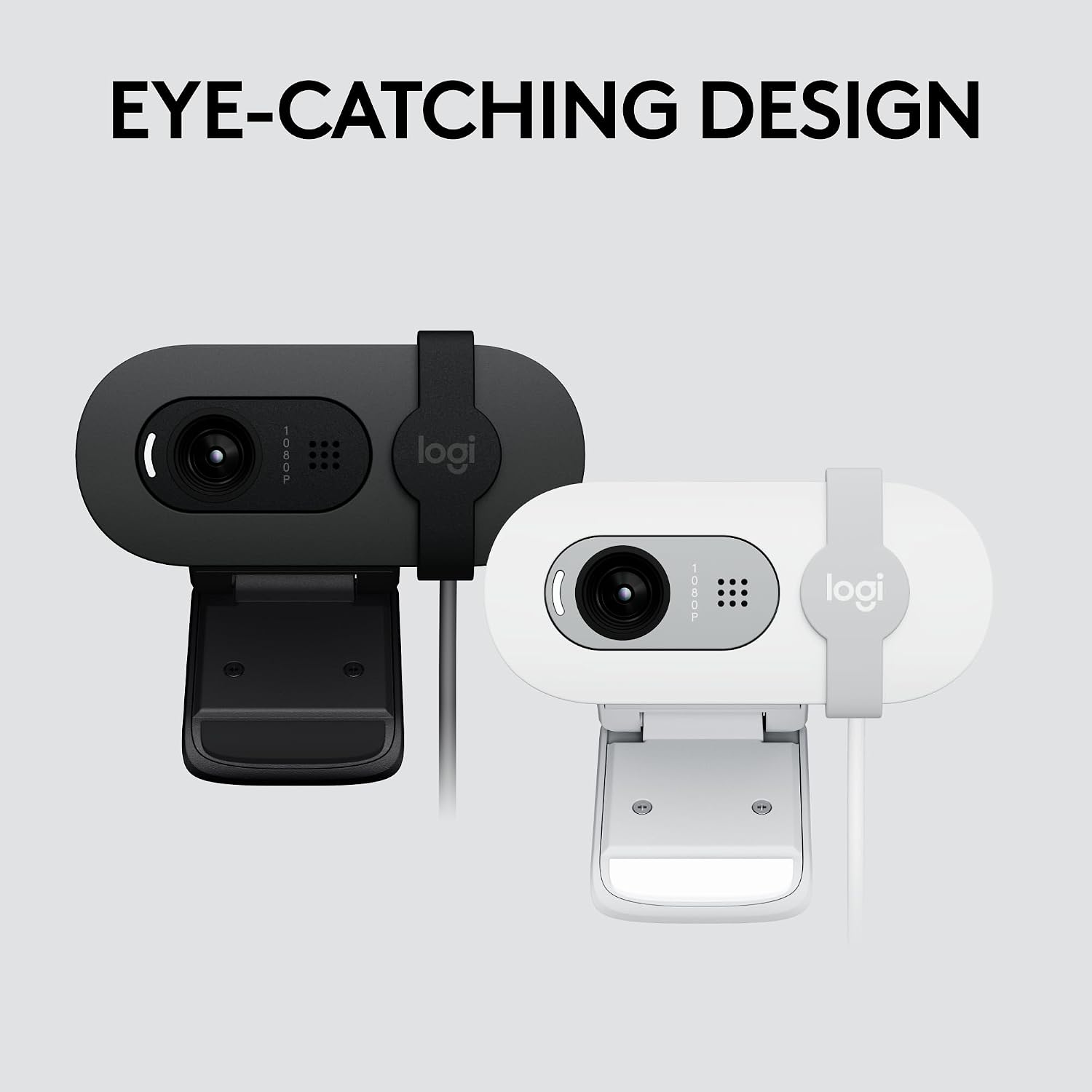 Logitech Brio 101 Full HD 1080p Webcam for Streaming and Meetings - Black