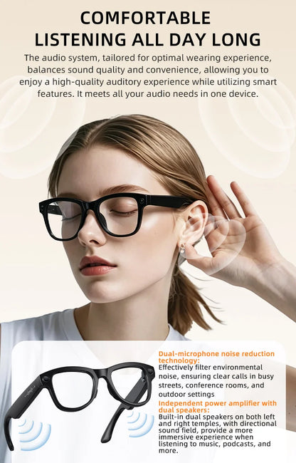 Smart Audio & Video Glasses for Creators
