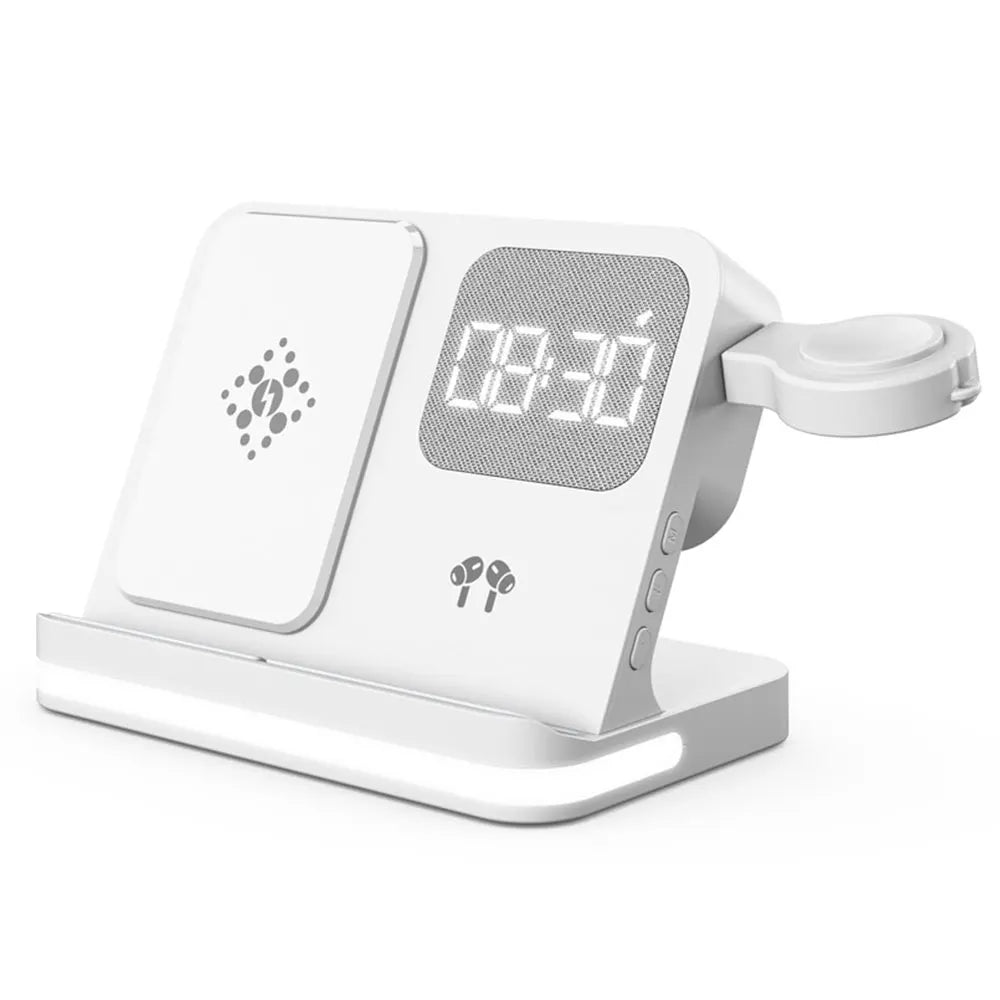 Smart Charging Hub with Alarm Clock