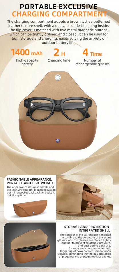 Smart Audio & Video Glasses for Creators