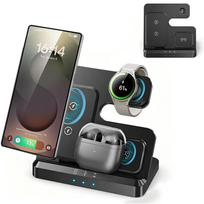 Smart Charging Hub with Alarm Clock