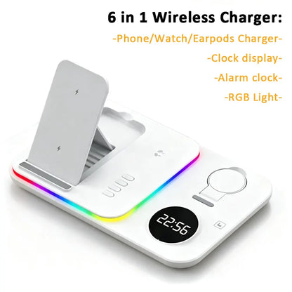 Smart Charging Hub with Alarm Clock