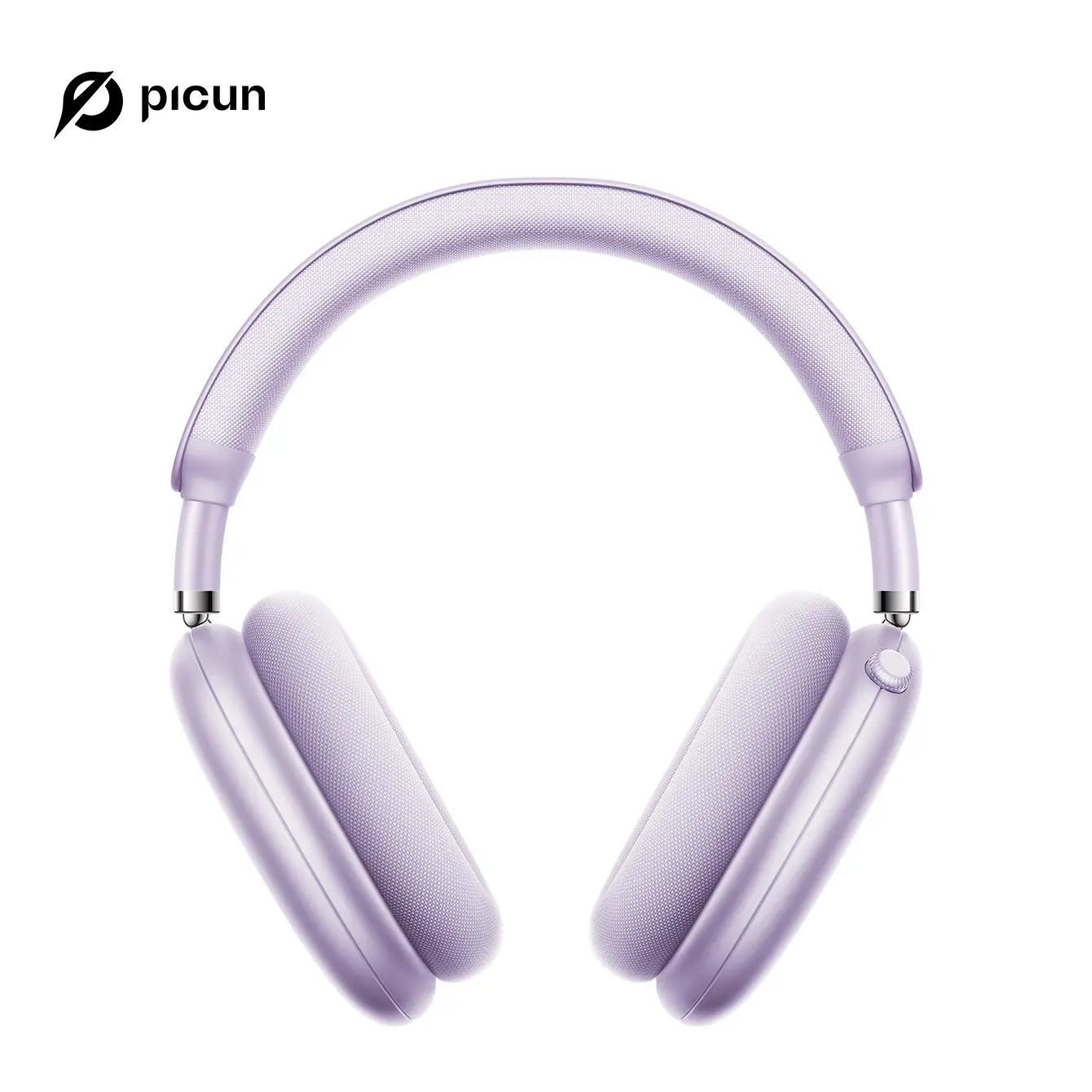 Picun F8 Pro over Ear Noise-Cancellation Wireless Headphones (Headset) - Bluetooth 5.4, Custom EQ, Detachable Fabric Earcups, Dual Device Pairing, 96-Hour Standby, Iphone/Android Compatible, Wearable Tech Cool Gadgets (Summ Grey), Gifts for Boyfriends