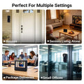 Wireless Video Doorbell with 4.3-inch Color Screen, Night Vision & Waterproof Design