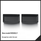 Pair of under-seat storage organizers for Tesla Model Y 2021–2025